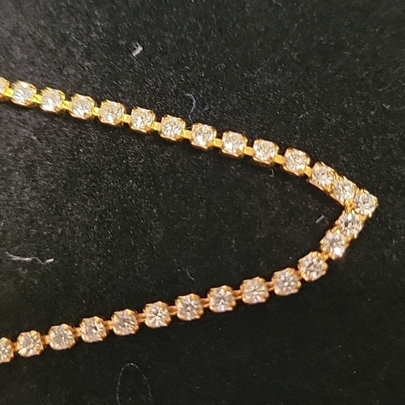Charleston Rhinestone Choker Set - Women. - Picture 2 of 7